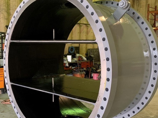 Curran Coatings Protect Cooling Water Equipment Worldwide 1 exchanger channel coated