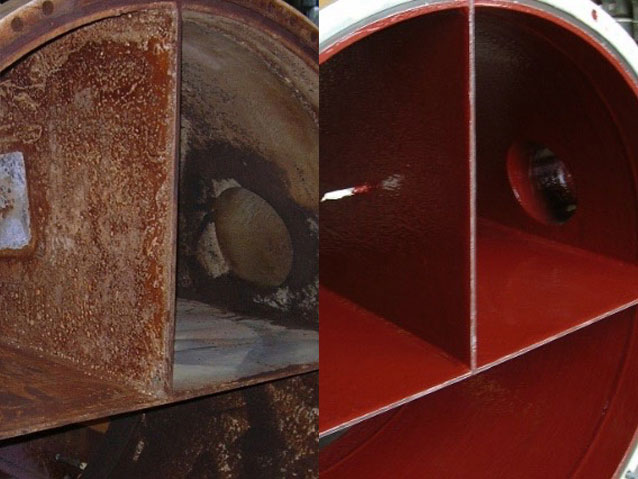 Curran Coatings Protect Cooling Water Equipment Worldwide 2 water cooling channel