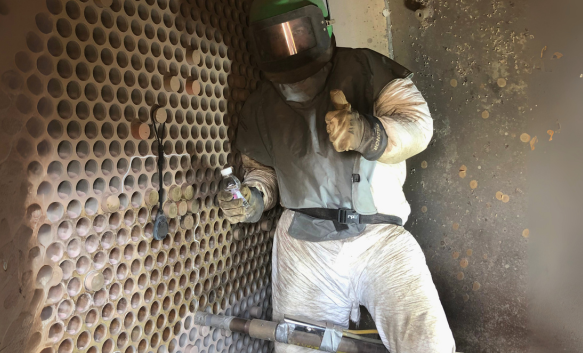 Grit Blasting 1