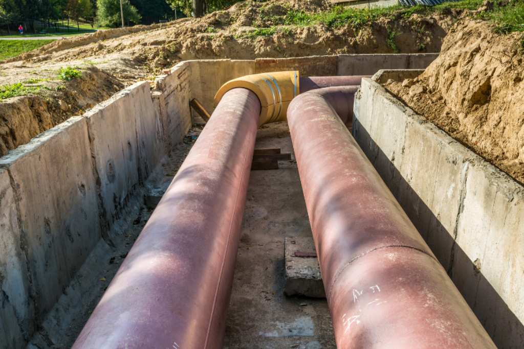Curran 1000T Piping