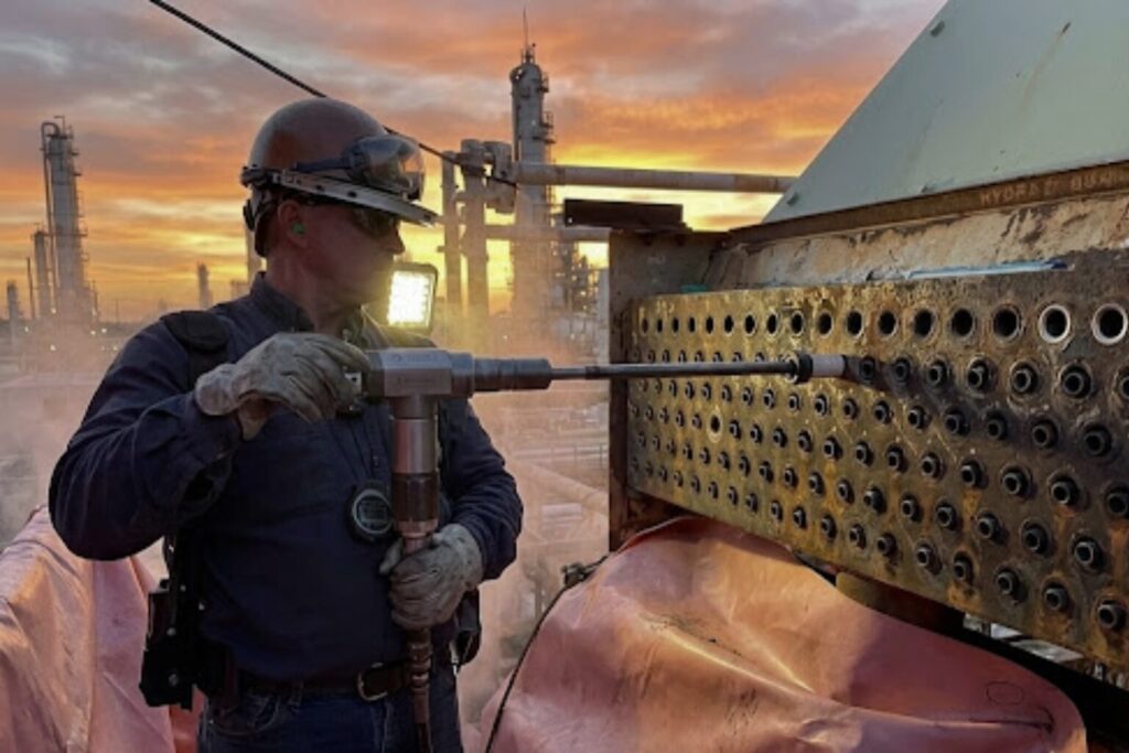 Fin Fan Air Audit Tube Liner Installation