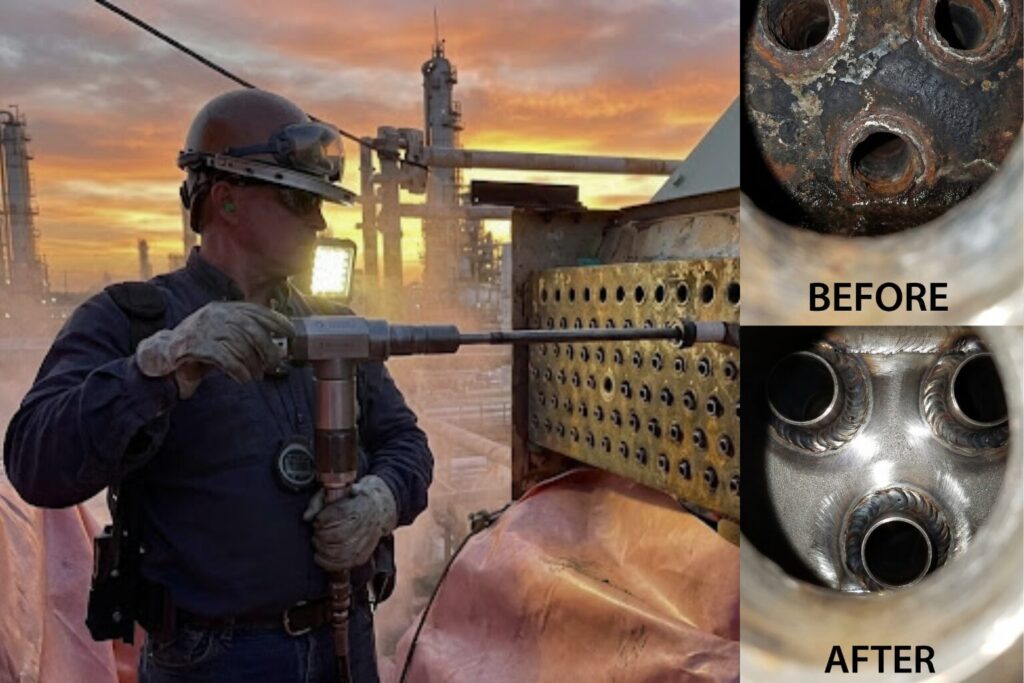 Fin Fan Air Audit Tube Liners Installation