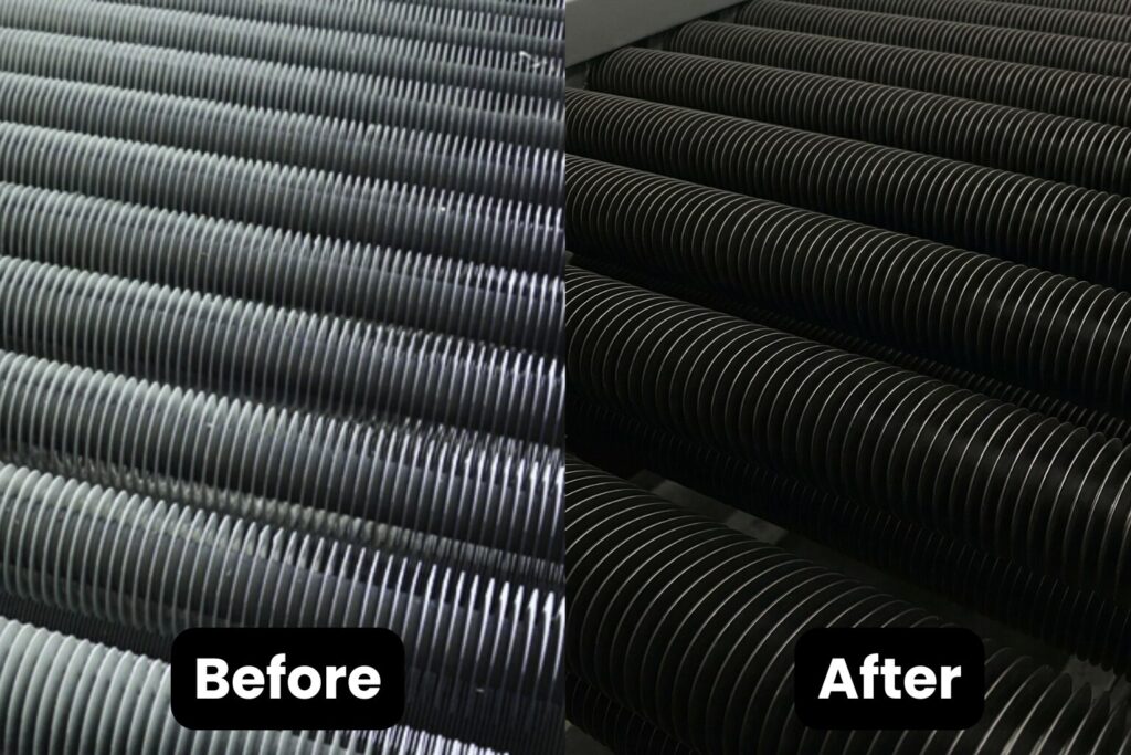 Fin Fan Air Audit Tube OD Coating